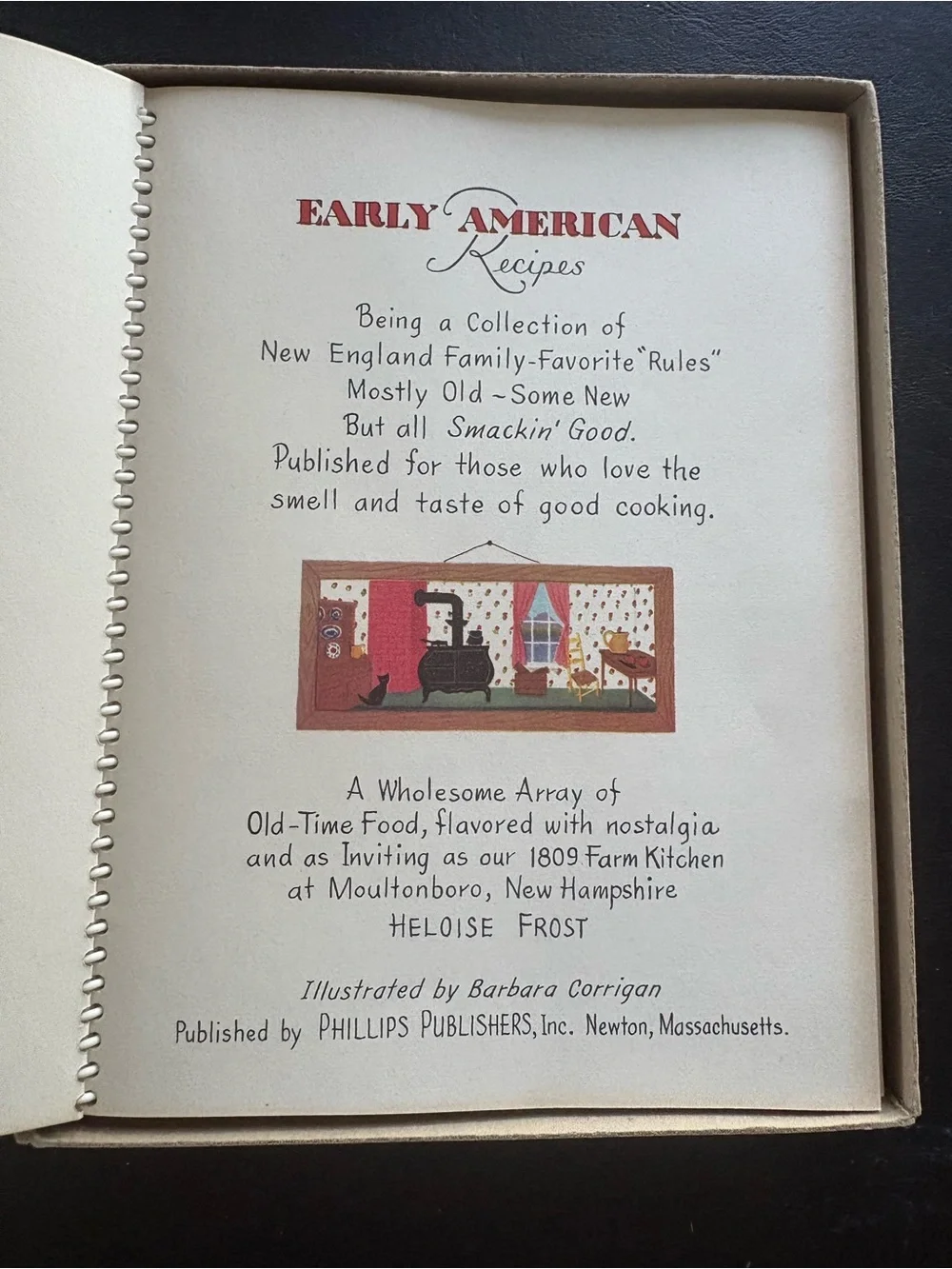 Vintage Cookbook